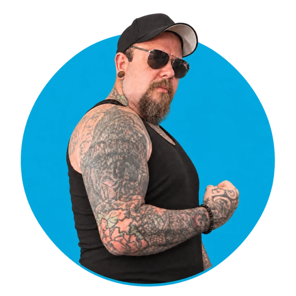 Bobby Glennon tattoo artist portrait